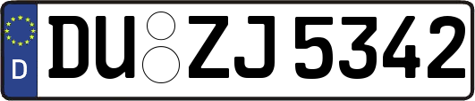 DU-ZJ5342