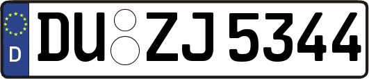 DU-ZJ5344