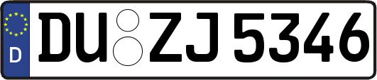 DU-ZJ5346