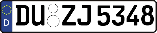 DU-ZJ5348