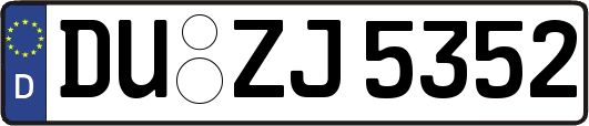 DU-ZJ5352