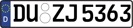 DU-ZJ5363