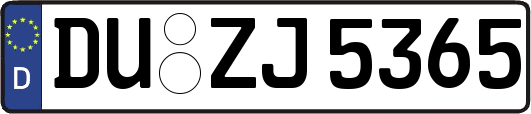 DU-ZJ5365