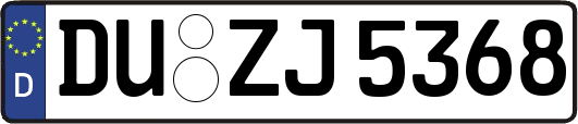 DU-ZJ5368