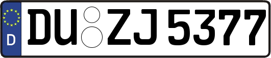 DU-ZJ5377