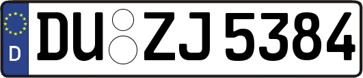DU-ZJ5384