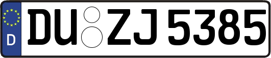 DU-ZJ5385