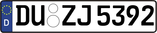 DU-ZJ5392
