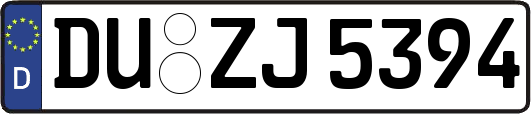 DU-ZJ5394