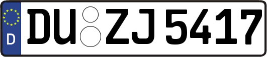 DU-ZJ5417