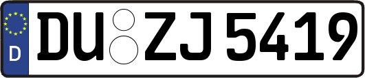 DU-ZJ5419