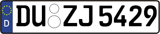 DU-ZJ5429