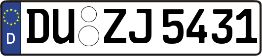 DU-ZJ5431