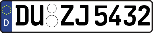 DU-ZJ5432