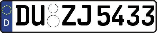 DU-ZJ5433