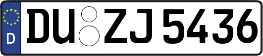DU-ZJ5436