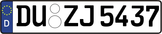 DU-ZJ5437