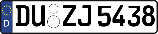DU-ZJ5438