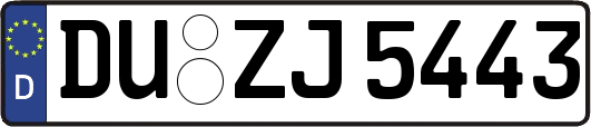 DU-ZJ5443