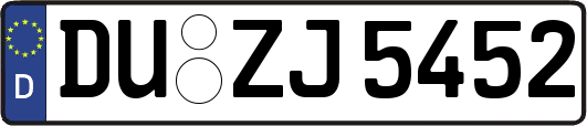 DU-ZJ5452