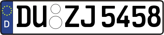 DU-ZJ5458