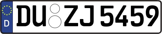 DU-ZJ5459