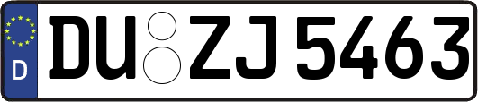 DU-ZJ5463