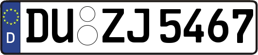 DU-ZJ5467