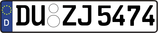 DU-ZJ5474