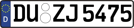 DU-ZJ5475