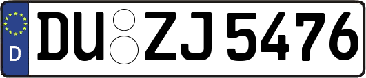 DU-ZJ5476