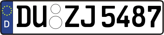 DU-ZJ5487