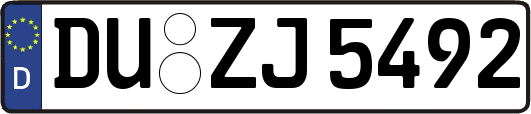 DU-ZJ5492
