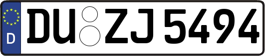 DU-ZJ5494