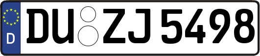 DU-ZJ5498