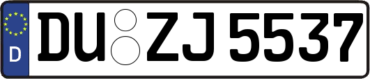 DU-ZJ5537