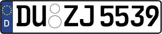 DU-ZJ5539