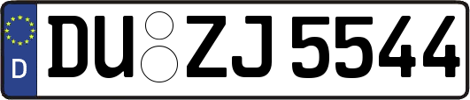 DU-ZJ5544