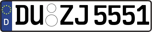 DU-ZJ5551