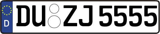 DU-ZJ5555