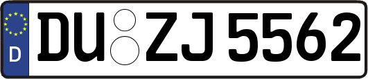 DU-ZJ5562