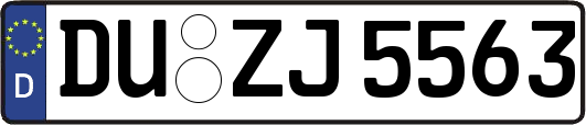 DU-ZJ5563