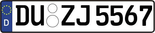 DU-ZJ5567