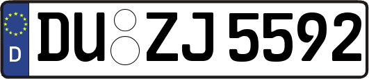 DU-ZJ5592