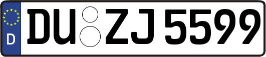 DU-ZJ5599