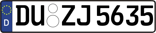 DU-ZJ5635