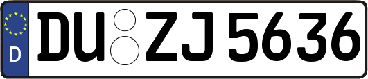 DU-ZJ5636