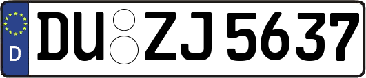 DU-ZJ5637