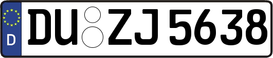 DU-ZJ5638