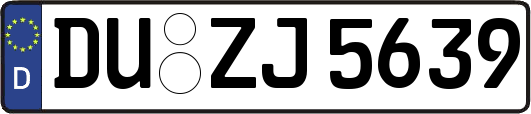 DU-ZJ5639